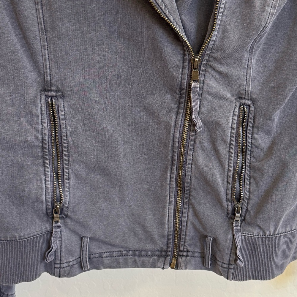 Marrakech Washed Slate Utility Jacket EUC! - image 4